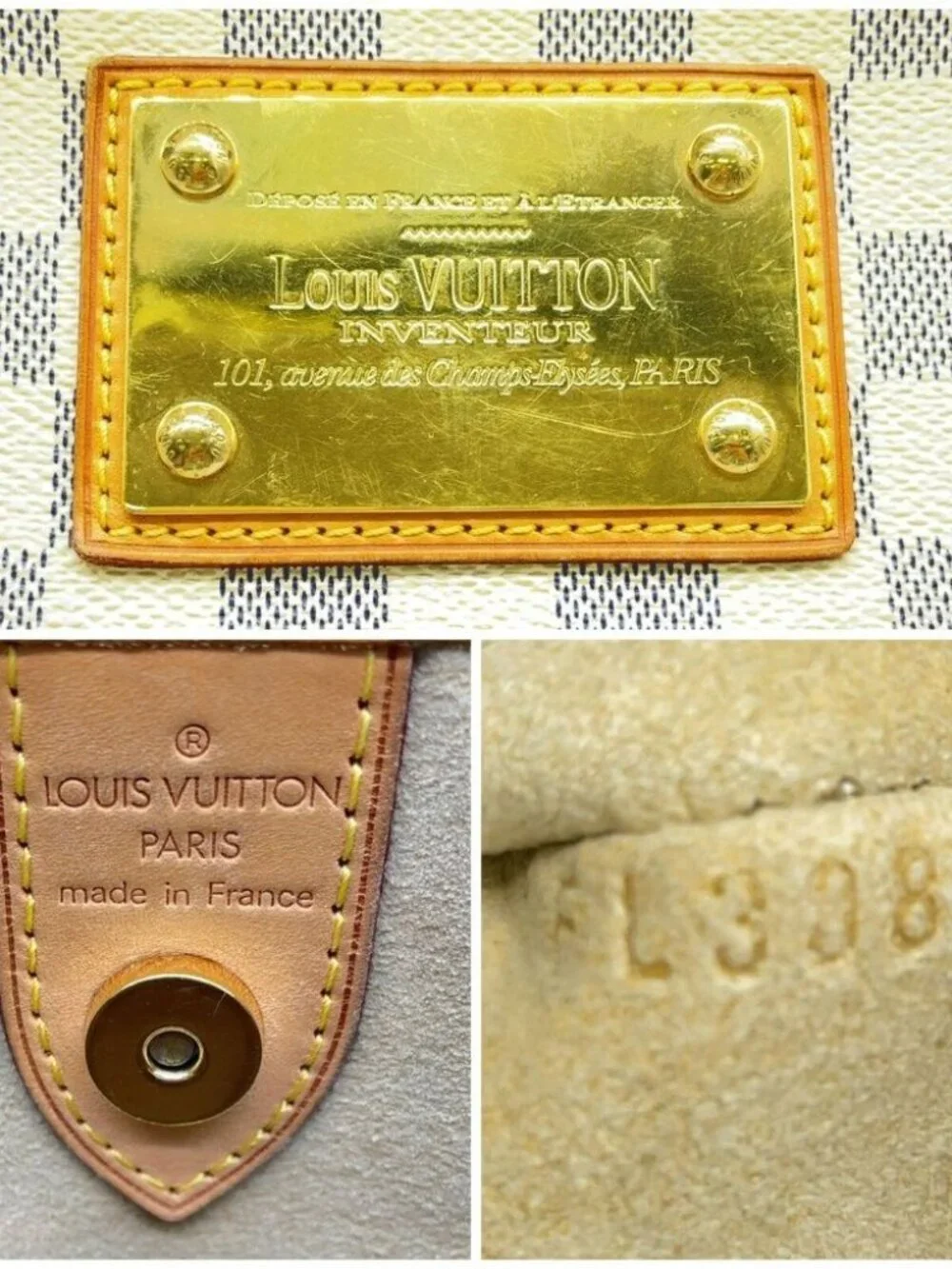 Louis Vuitton Damier Azur Galleria PM Shoulder bag